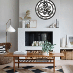 Wooden Silent Non-Ticking Wall Clock for Home Stylish Latest Designer Wall Clock for Home Living Room Bedroom Office Hall